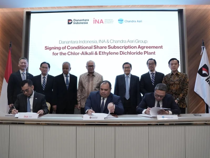 Reducing Import Dependency, Danantara and INA Sign Investment Agreement in Chandra Asri Group's CA-EDC Project