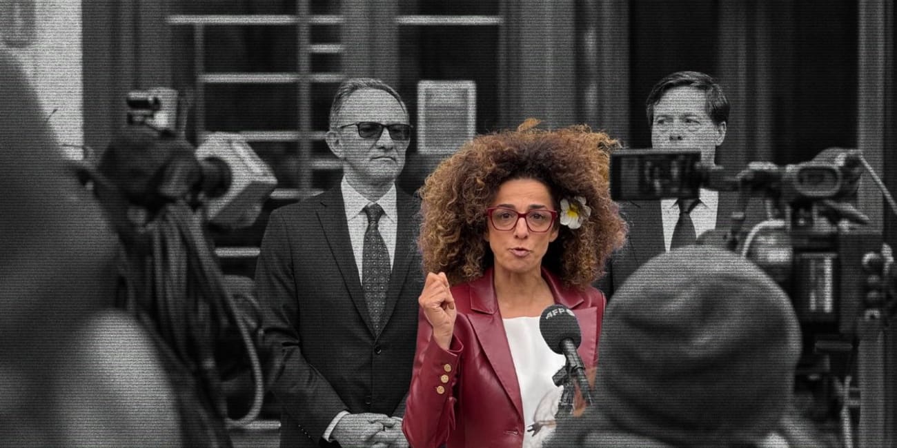 A Foreign Plot. A Test of American Freedom.