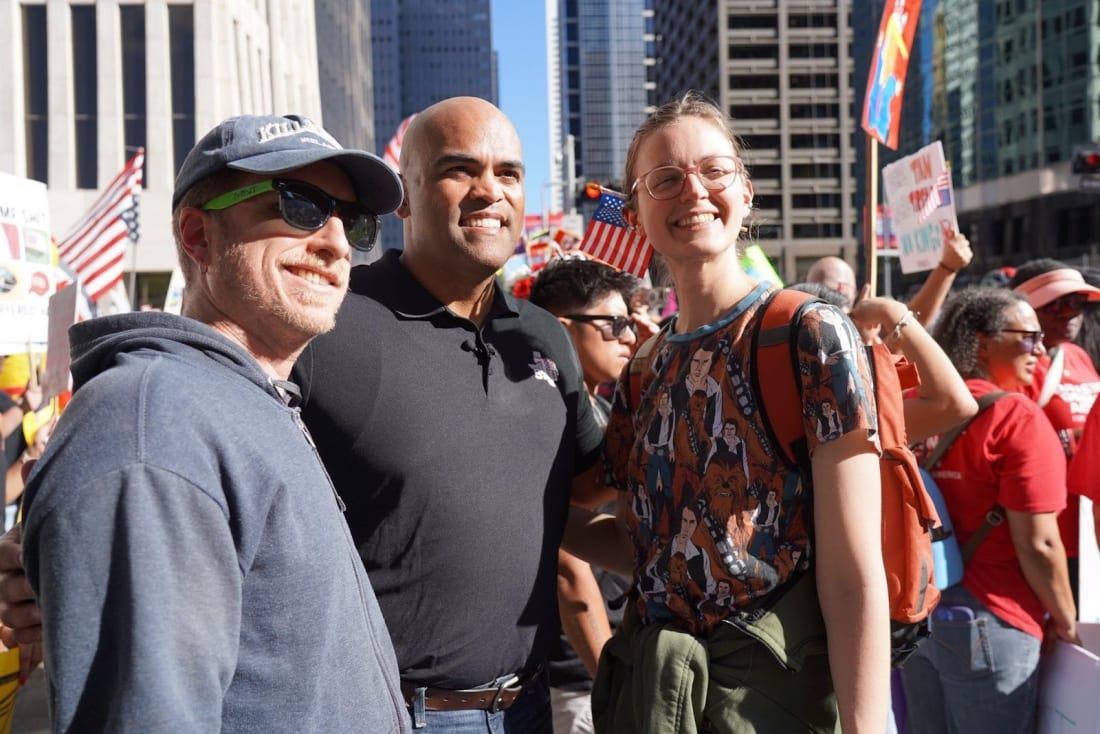 This is what democracy looks like. 