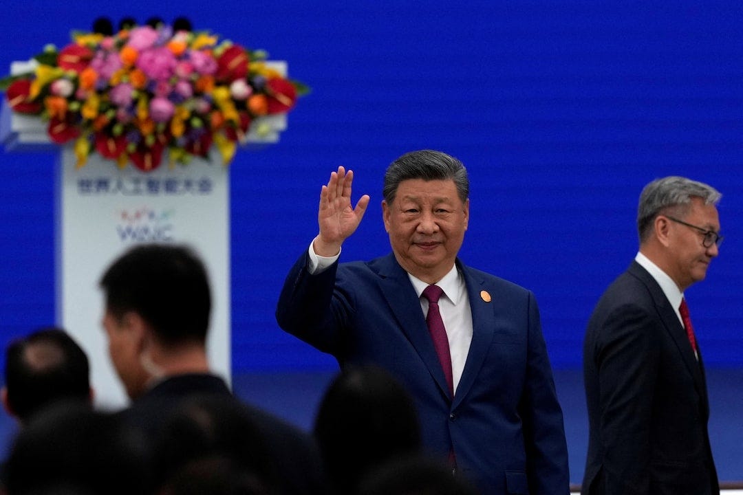 Xi pitches China as leader of new global AI order, challenging US dominance  | Reuters