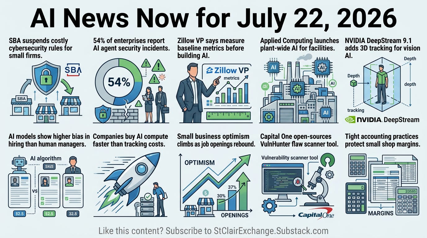 AI News Now for July 22, 2026