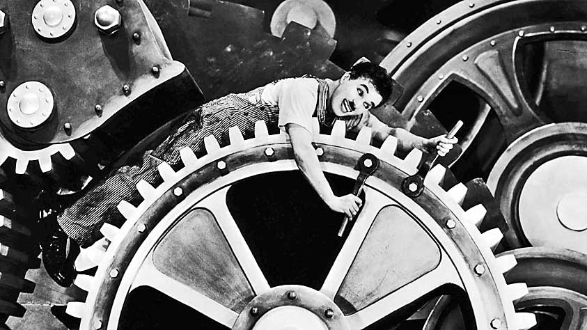 charlie-chaplin - The relevance of Charles Chaplin's 'Modern Times' -  Telegraph India