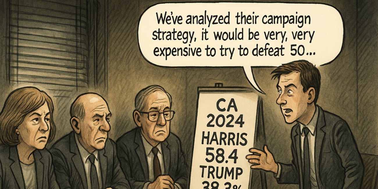 Did a Back Room Meeting Far from California Ensure The Passage of Proposition 50?