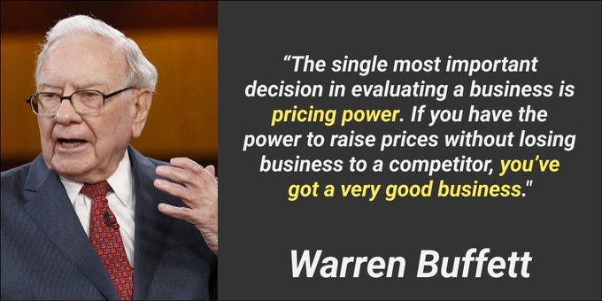 How to spot companies with real pricing power (before everyone else)
