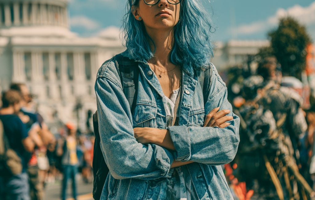 D.C. Liberals were triggered by patriotic airshow for Independence Day