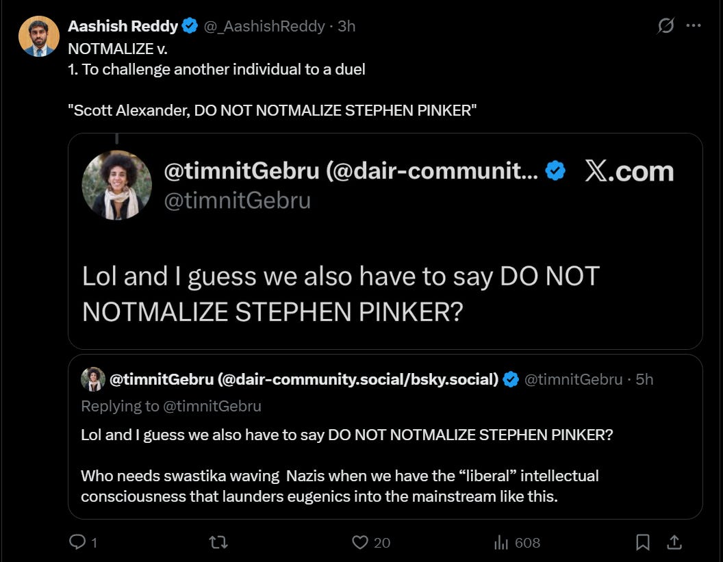 Aashish Reddy tweets: