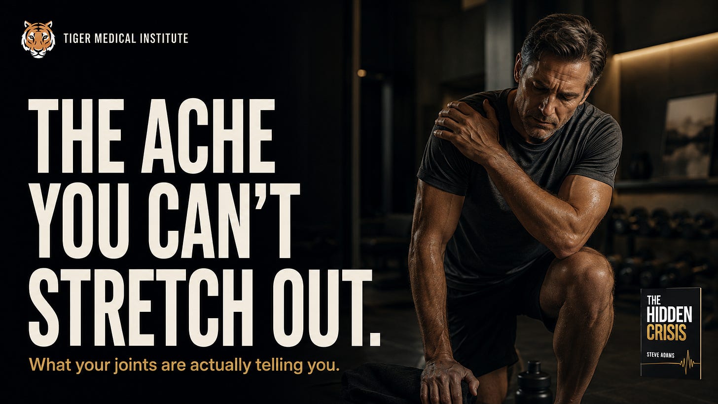 The Ache You Can’t Stretch Out: what your joints are actually telling you.