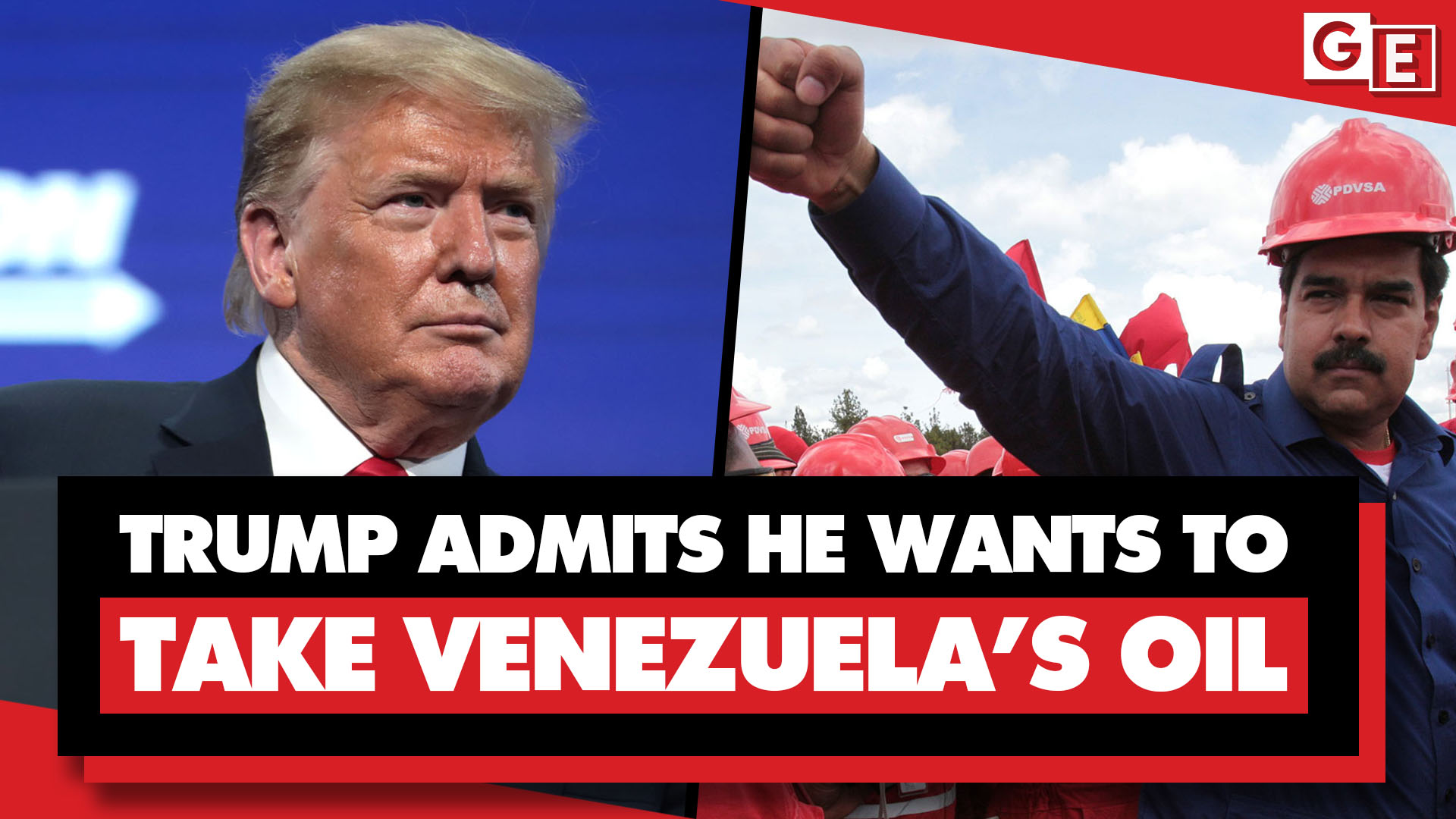 Trump admits he wants to take Venezuela's oil - and give it to US corporations