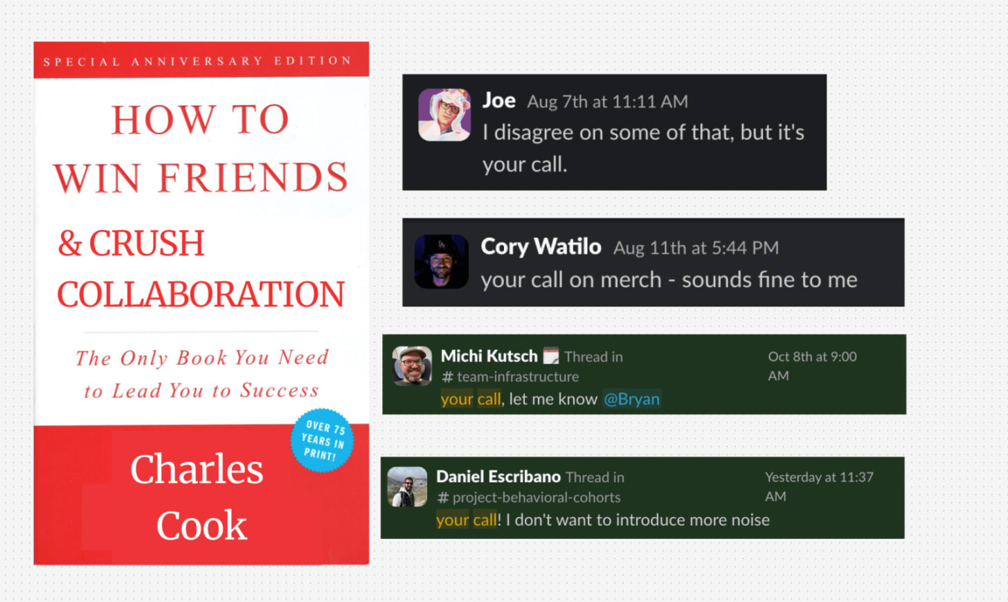 How to make friends and crush collaboration