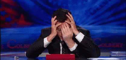 Stephen Colbert Facepalm GIF - Stephen Colbert Facepalm - Discover ...