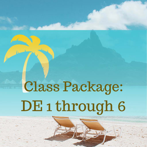 beach theme image for DE 1 - 6 class package