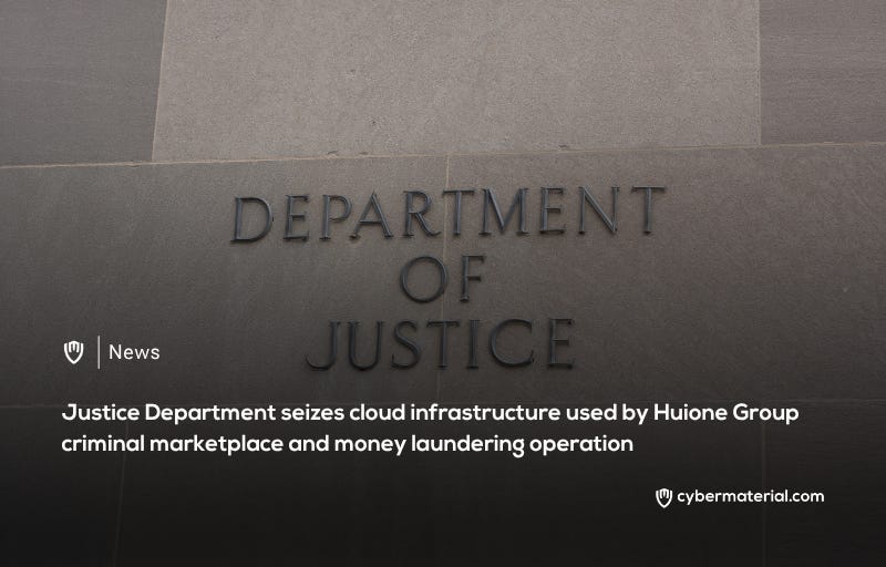 DOJ Seizes Infrastructure of Huione Group