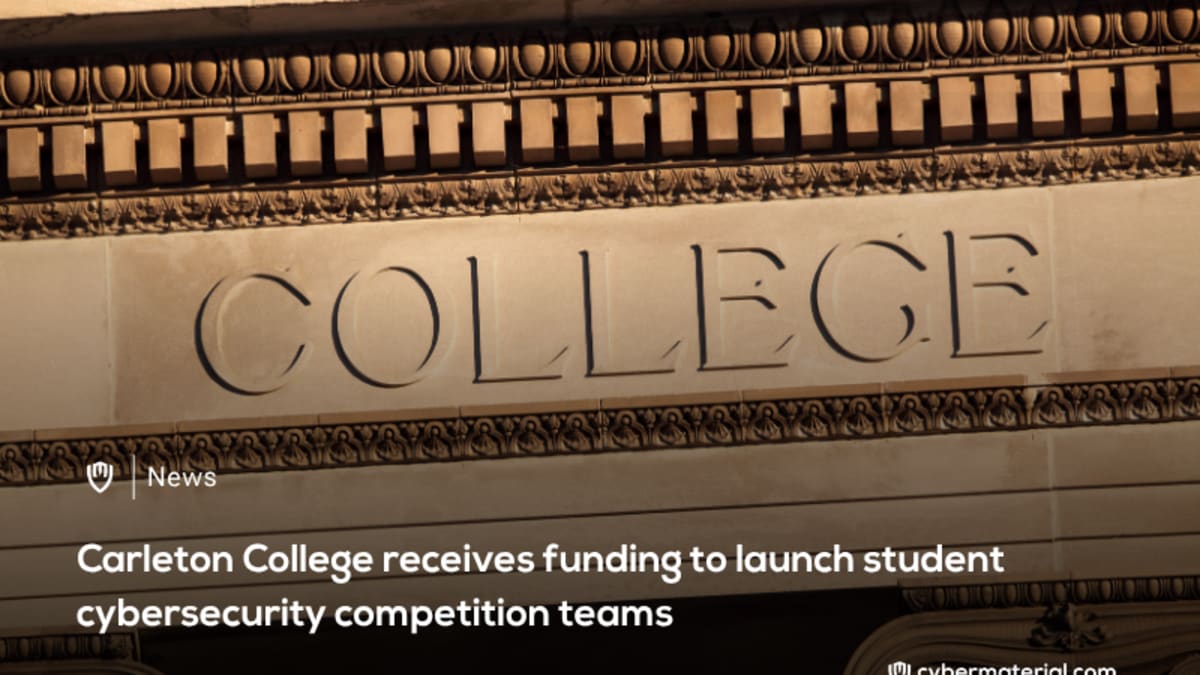 Carleton College Introduces Student Cybersecurity Teams
