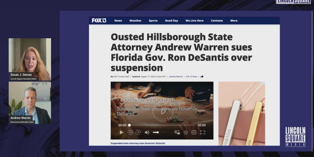 MAGA's War on Justice — and How We Fight Back | First Draft with Susan J. Demas and Andrew Warren