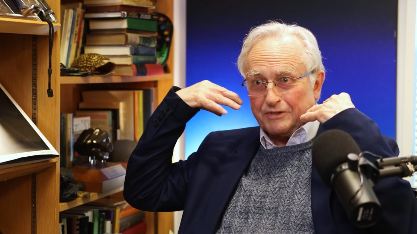Delusional Richard Dawkins thinks Elon Musk is a good guy