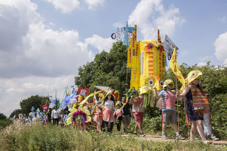 A party in Thamesmead