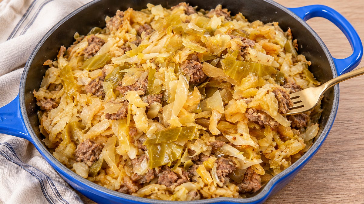 Old Fashioned Cabbage Casserole