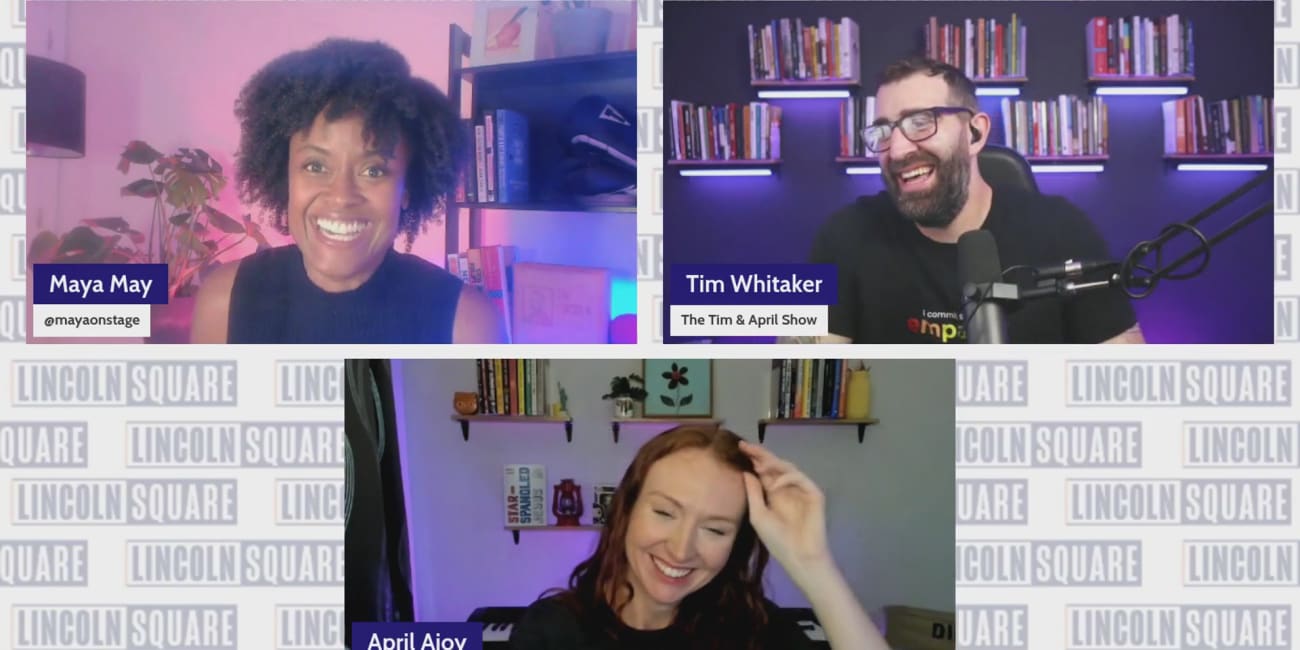 Introducing the Tim & April Show! | Punching Up with Maya May 