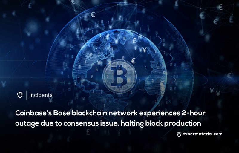 Coinbase Base Blockchain Experiences Two-Hour Outage