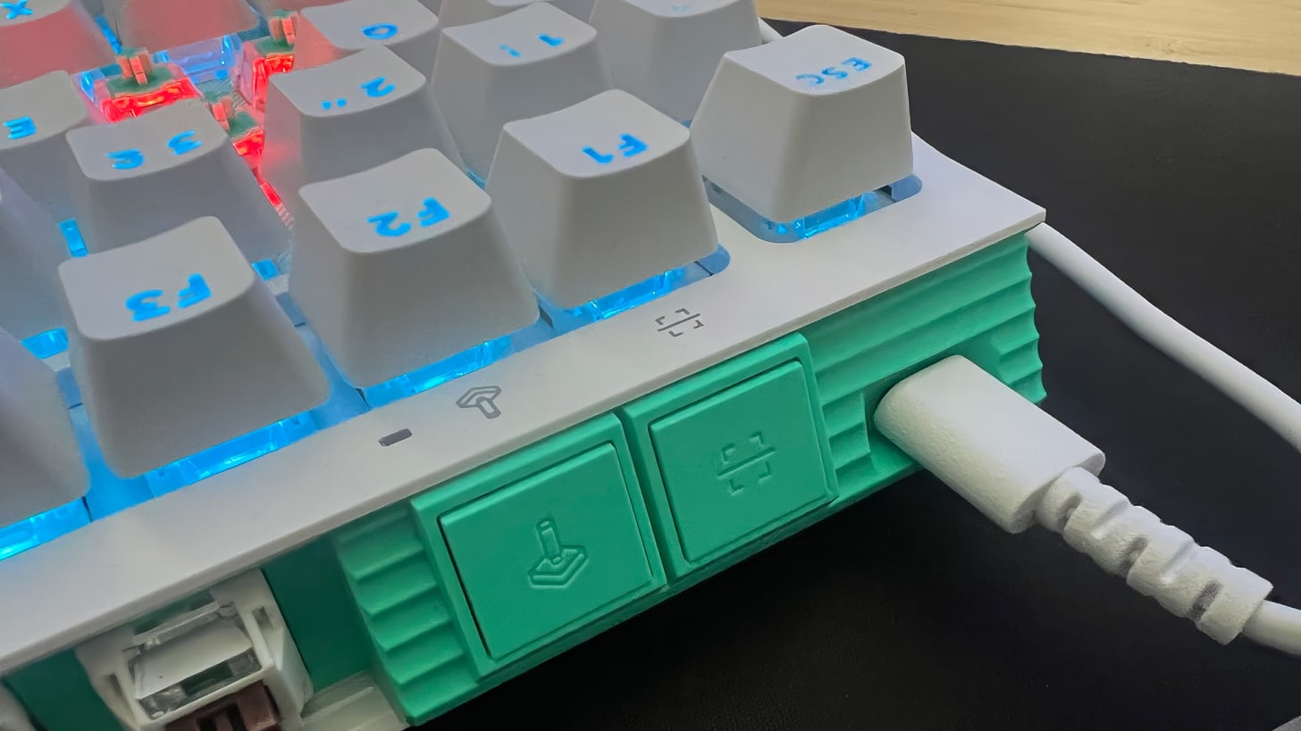 Logitech G G512 X game and scan buttons