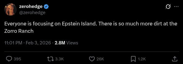 House of Horrors: Cops Search Epstein's Zorro Ranch for Strangled Girls, "Human Experimentation"
