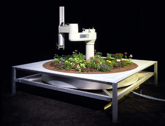 The Telegarden Website The Telegarden Website