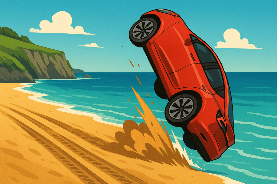 Crashing into the holidays