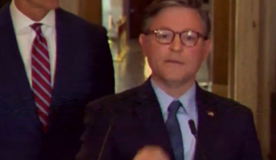 Mike Johnson Goes Full Sleazebag On The Government Shutdown