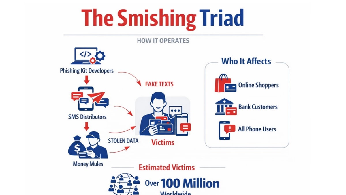Smishing Triad
