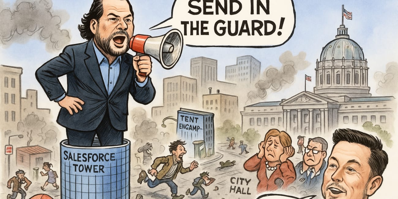 Top Ten Winners & Losers In California Politics This Week - Starting, Of Course, SalesForce CEO Mark Benioff