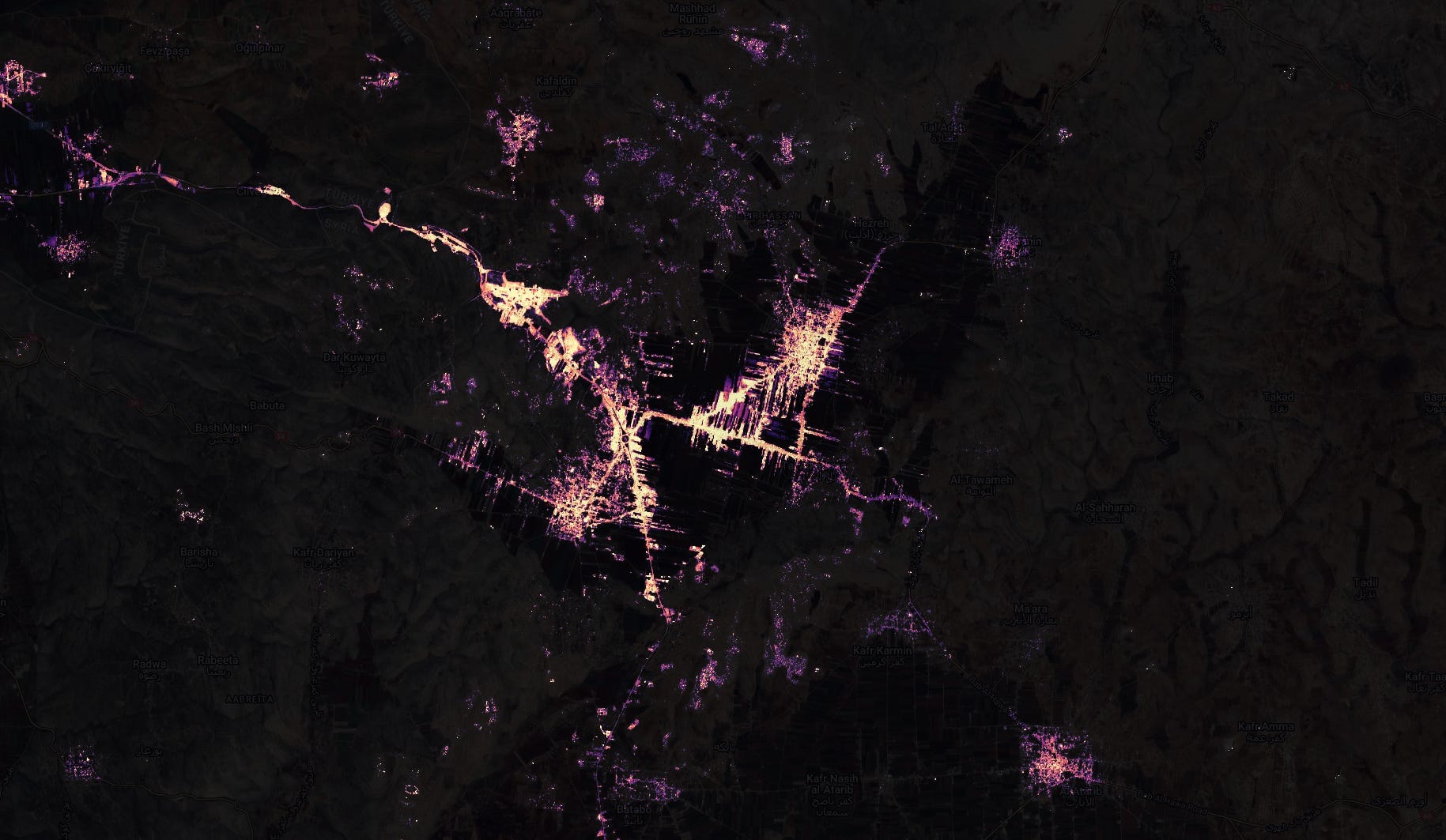 The Geospatial Digest - Look towards the light: unpacking the Syrian Regime's retreat