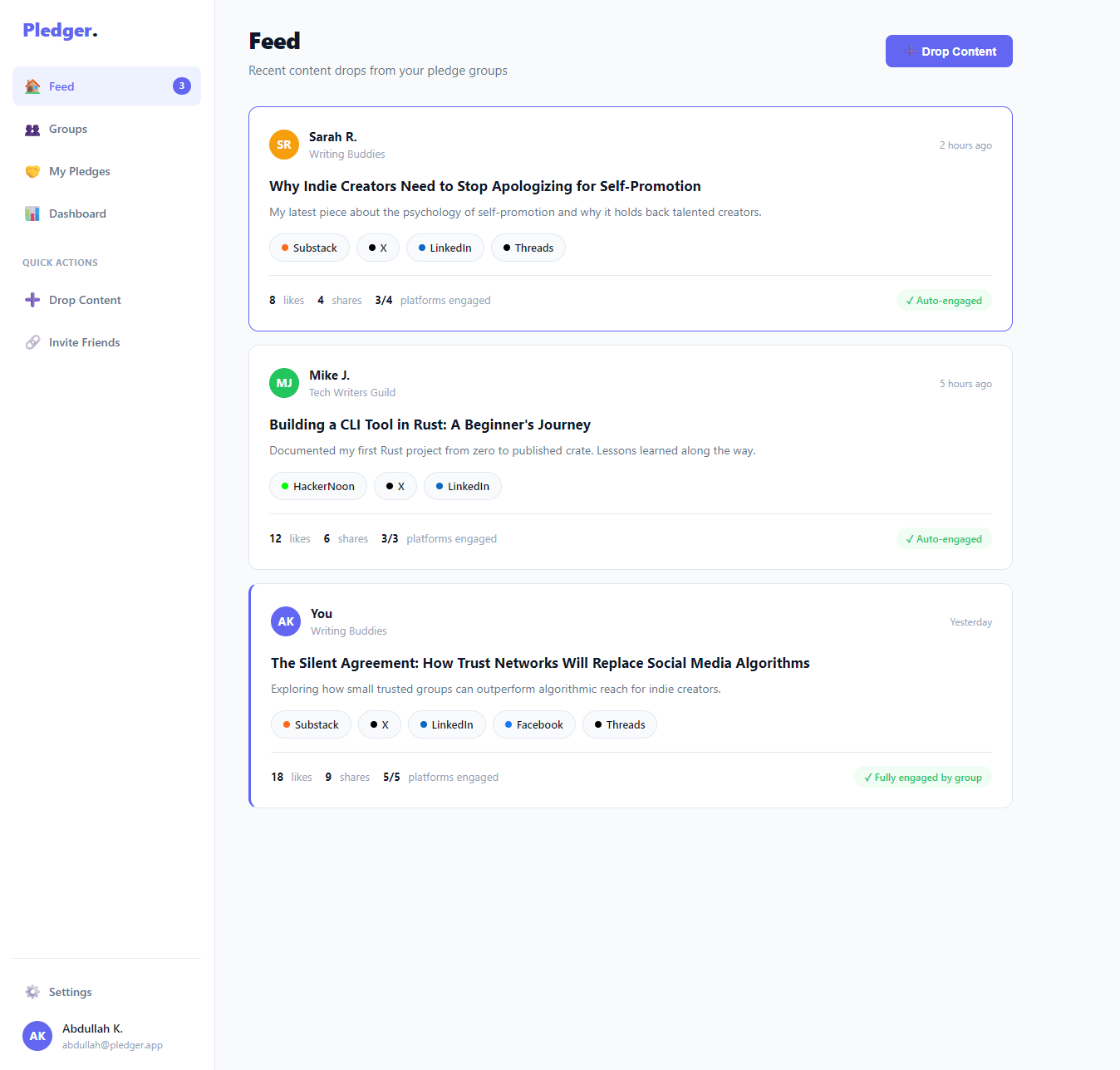 Factory also seems to have taken more liberty around icons in comparison to what we got from Claude Code.