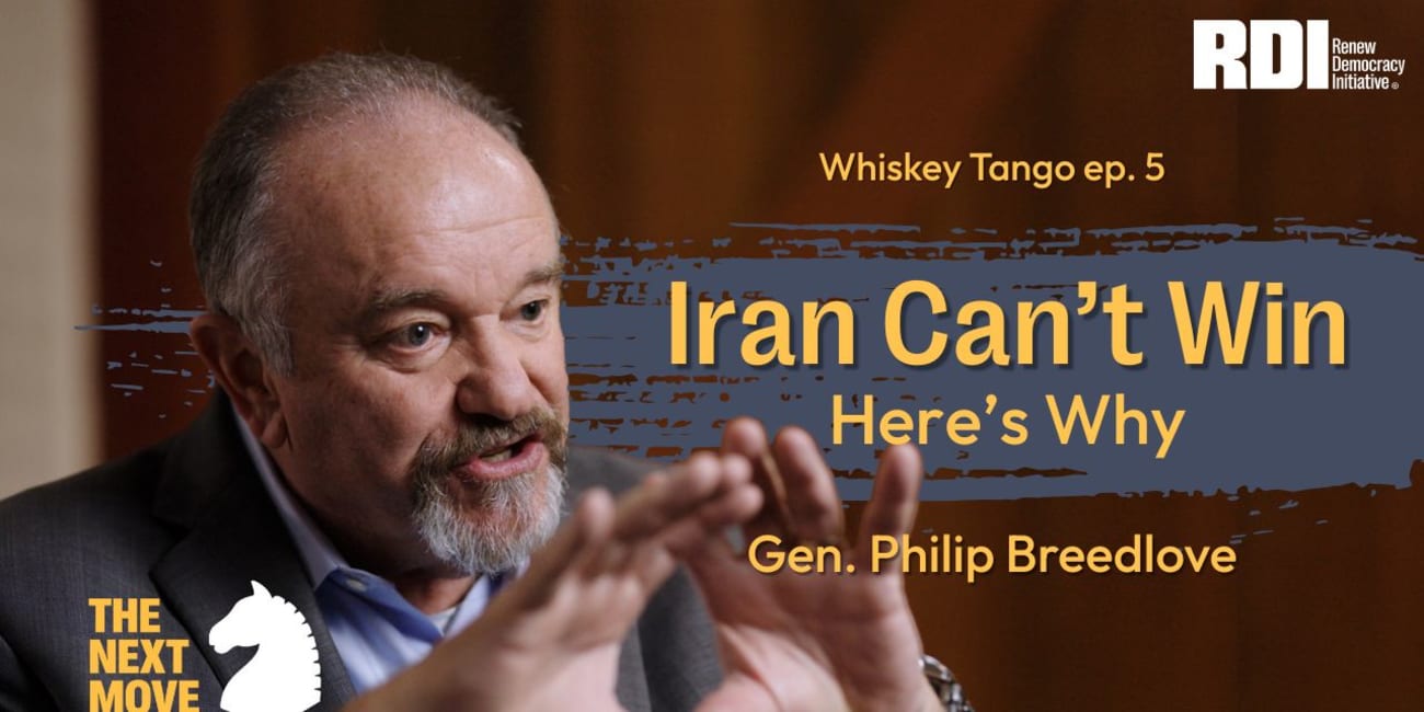 Fmr. NATO Commander: Why Iran Can't Win