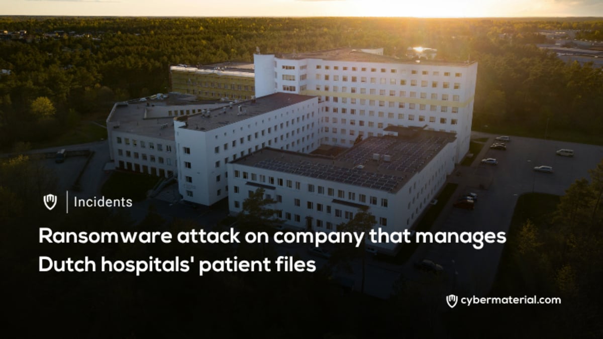 Ransomware Attack Targets ChipSoft – CyberMaterial