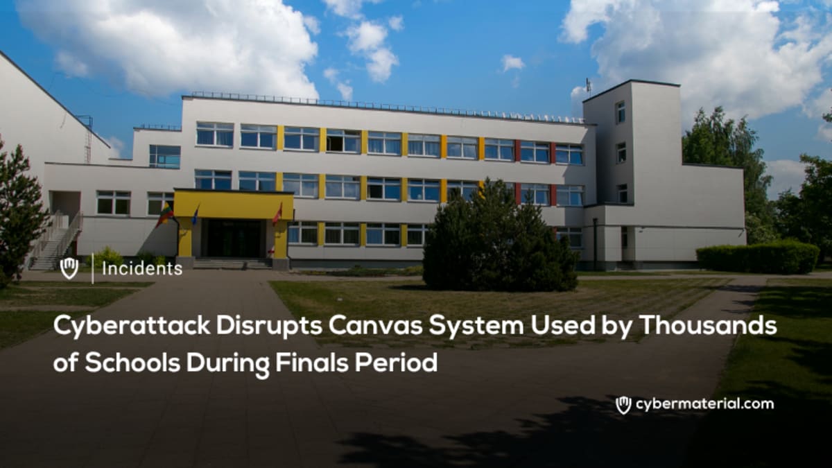 Canvas Learning Platform Experiences Cyberattack