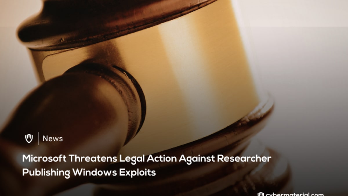 Microsoft Issues Warning to Security Researcher – CyberMaterial