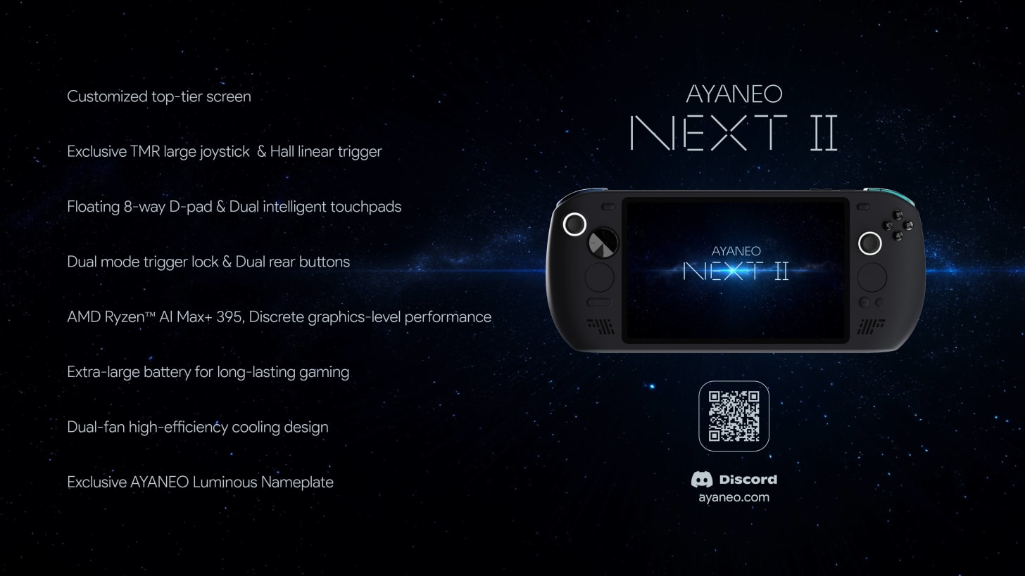 Ayaneo Next 2 specs