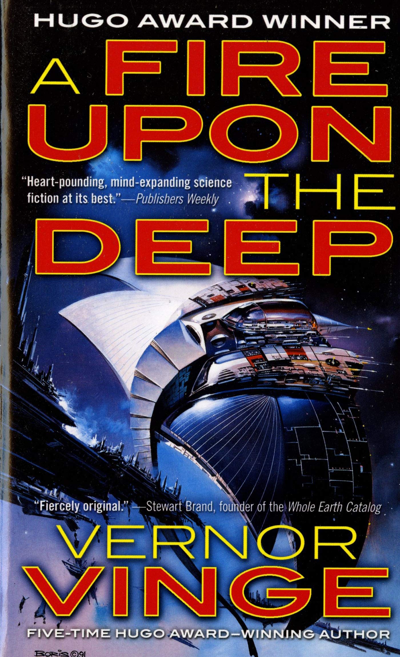 Amazon.fr - A Fire Upon The Deep - Vinge, Vernor - Livres