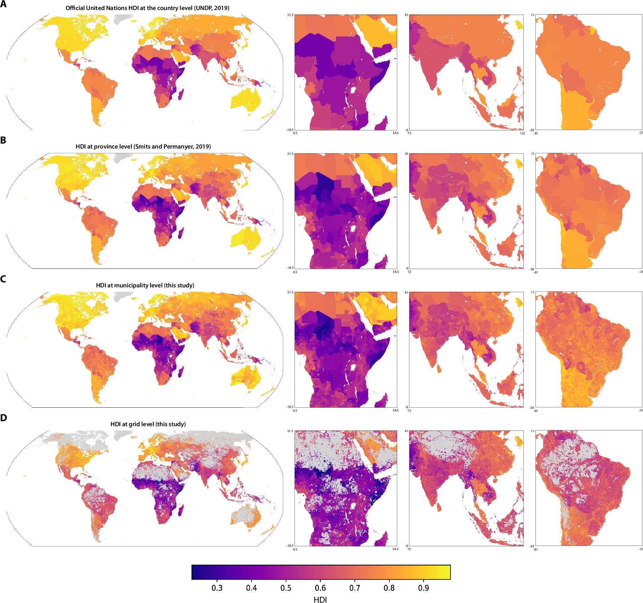 The Spatial Edge - 🌐 A much better way to map human development