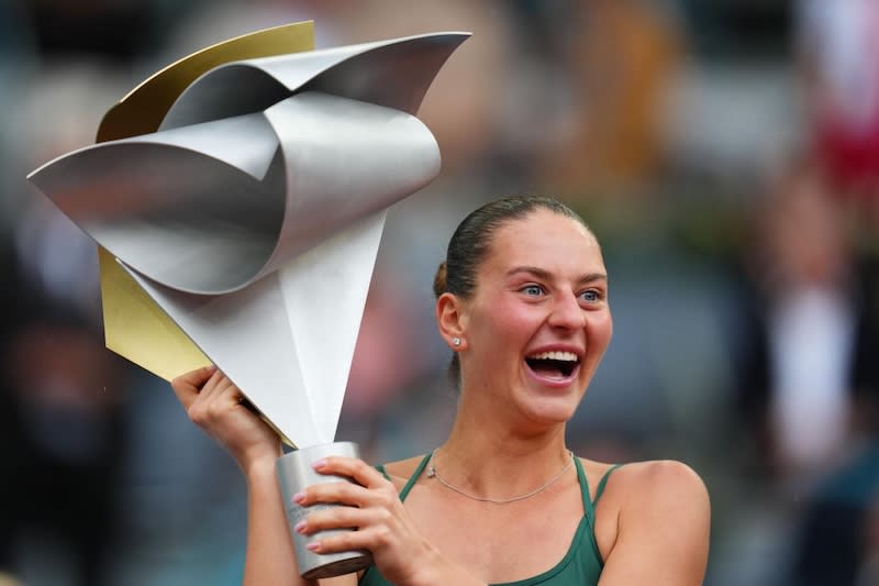 Marta Kostyuk Celebrates Her First WTA 1000 Title at 2026 Madrid Open