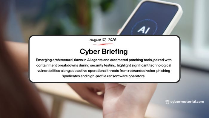Cyber Briefing for August 7, 2026 – CyberMaterial