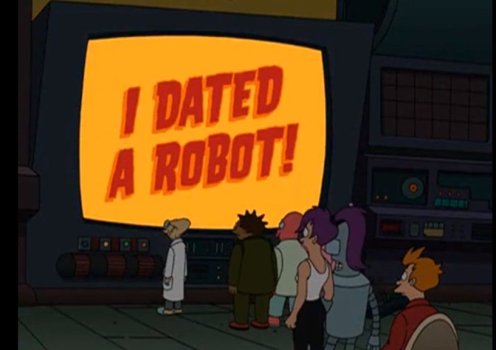 'Futurama' Already Taught Us In 2001 Not To Date Robots