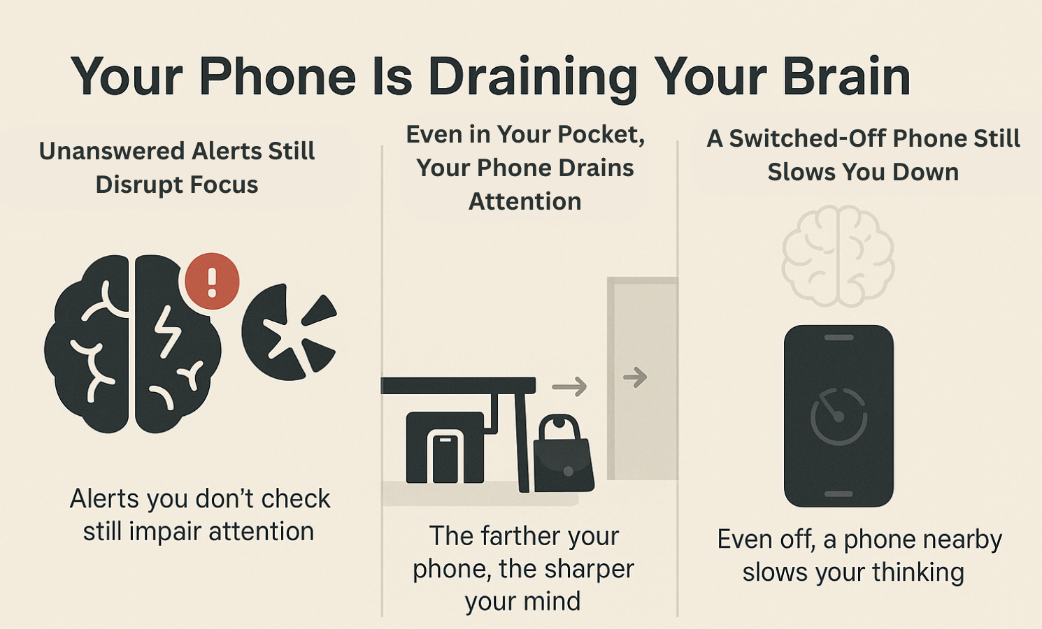Phone Disrupt Daily Routine Why I Work With My Phone in Another Room (And You Should Too)