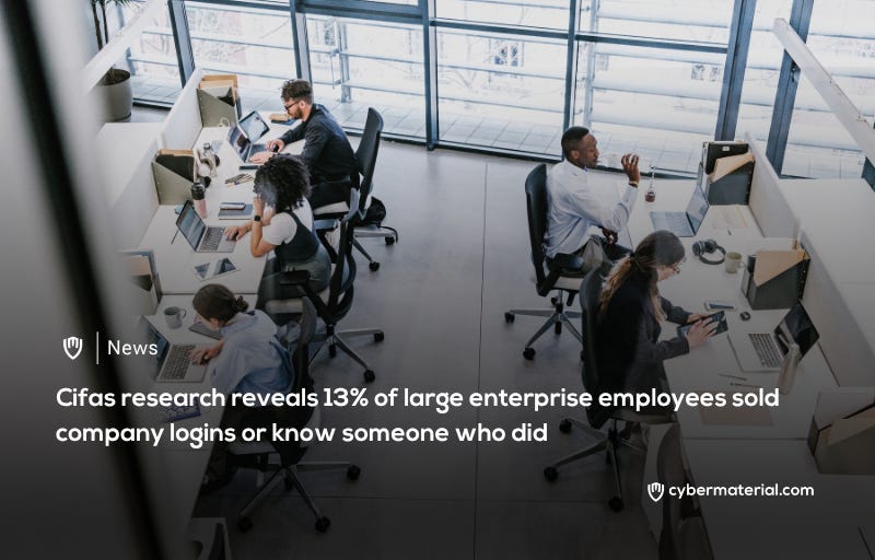 1 in 8 Employees Sold or Know of Sold Login Credentials