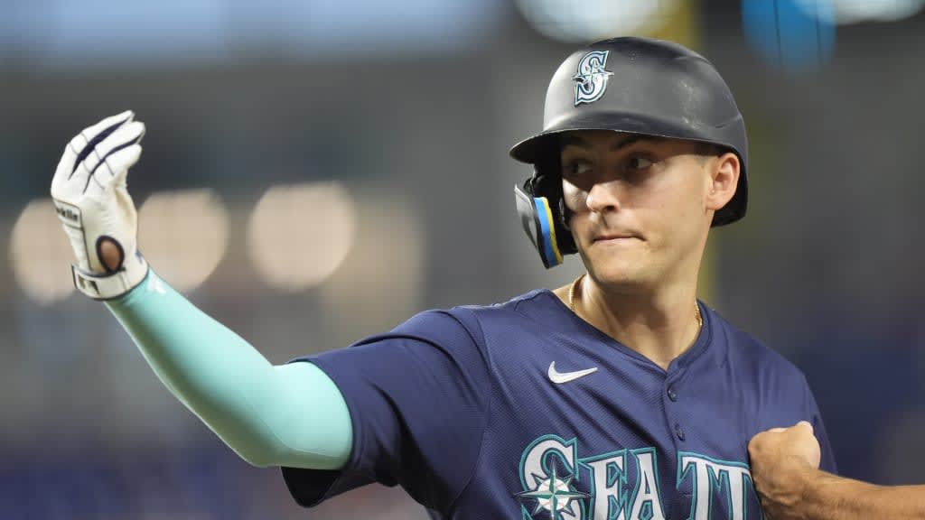 Dominic Canzone delivers four-hit performance Dominic Canzone delivers four-hit performance