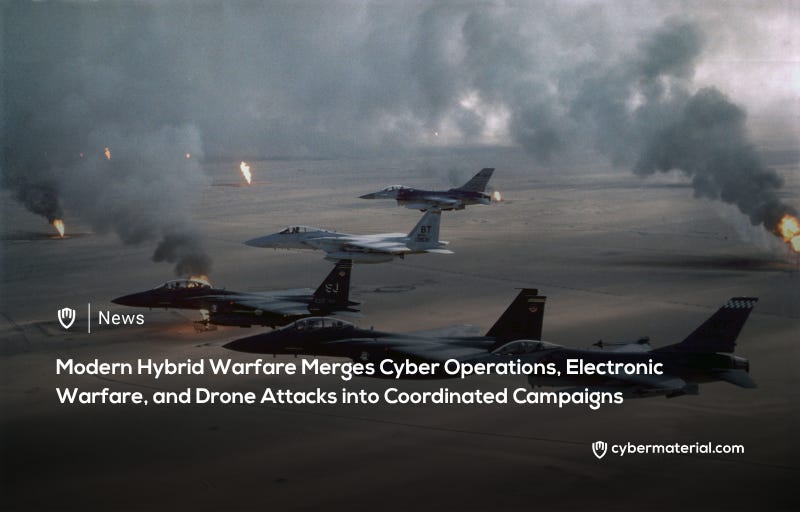 Cyber, Drones, and Electronic Warfare Convergence