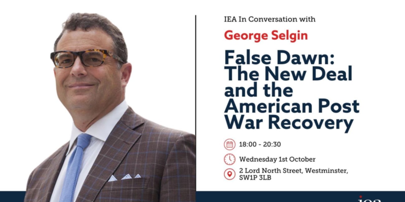 INVITATION: False Dawn - the New Deal and America’s Recovery from the Great Depression