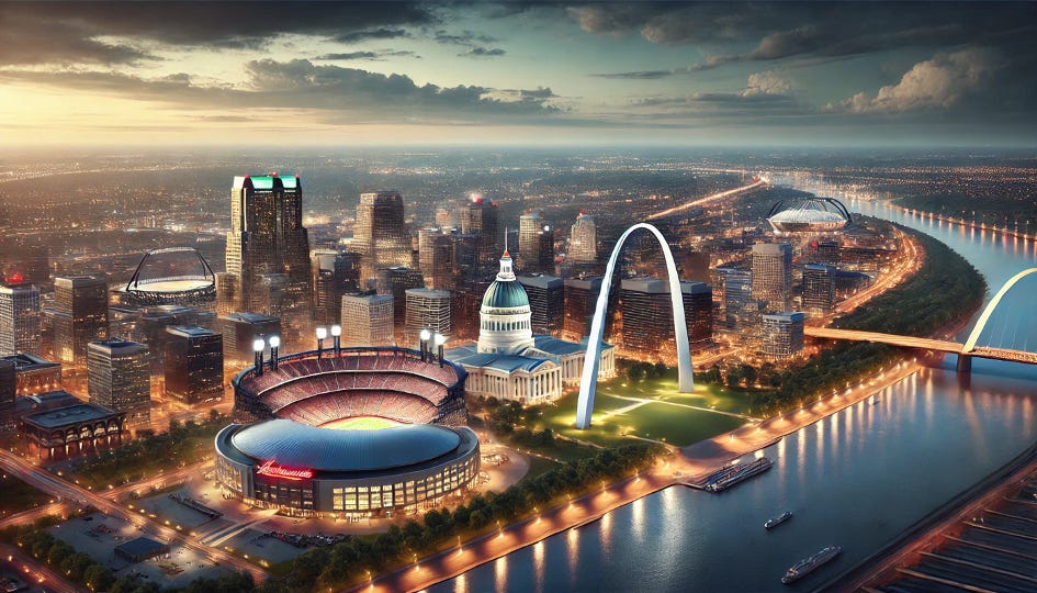Maps, Tattoos, &amp; Geospatial Views - St. Louis, Missouri - The Show Me State