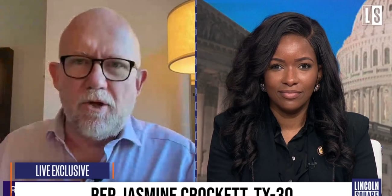 Rep. Jasmine Crockett: ‘We Are All on the Same Ship that’s Sinking’
