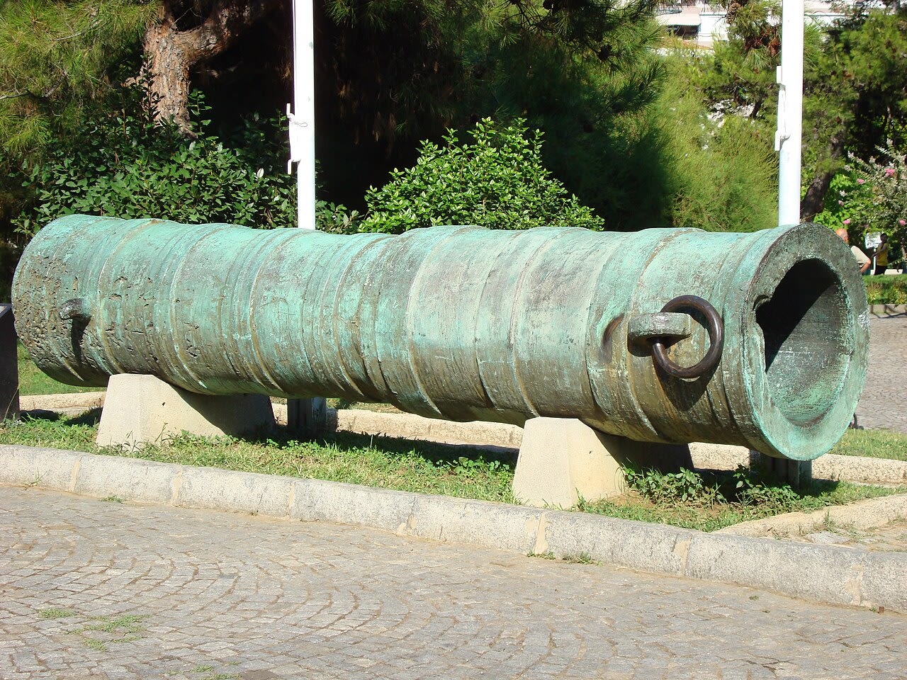 File:A cannon used during the siege of Constantinople, in The Military  Museum, Istanbul - panoramio.jpg - Wikimedia Commons